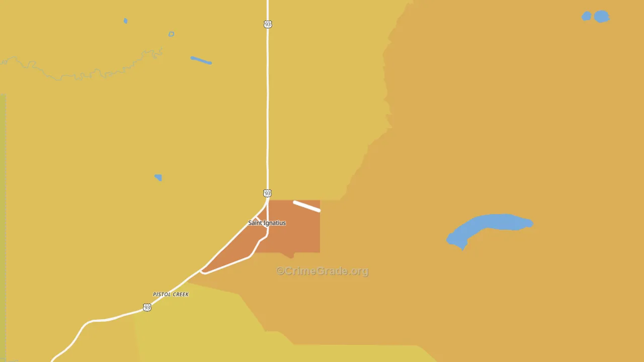 59865, MT Map of Vehicle Theft Rates