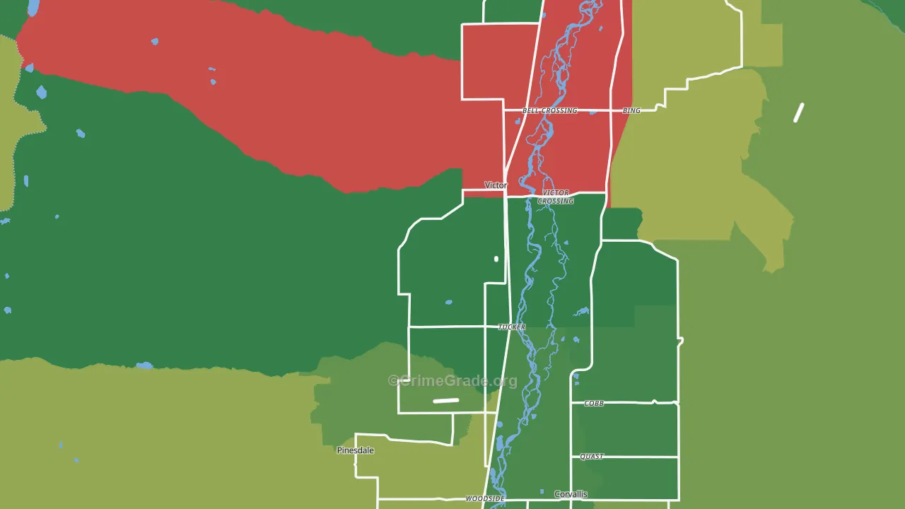 59875, MT Map of Vehicle Theft Rates