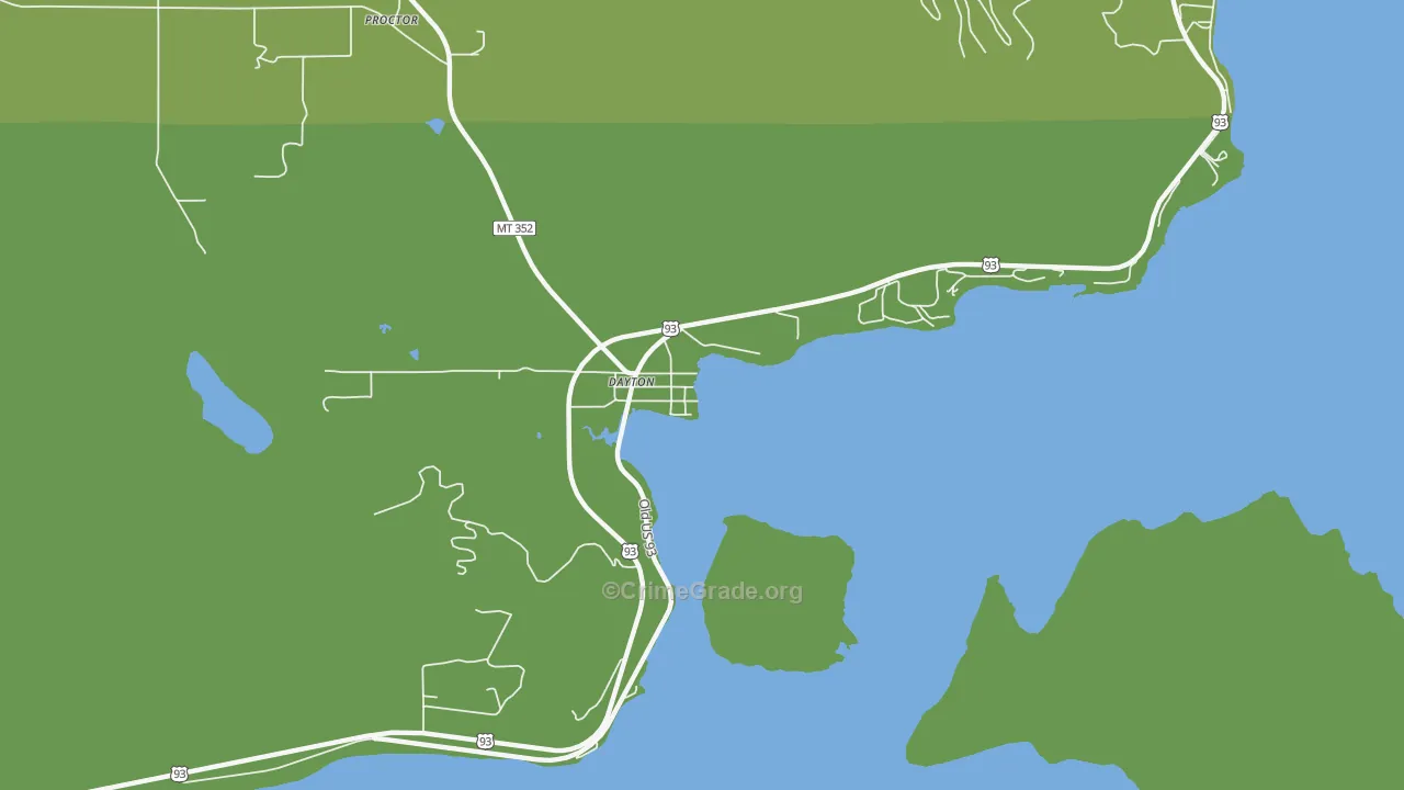 59914, MT Map of Vehicle Theft Rates