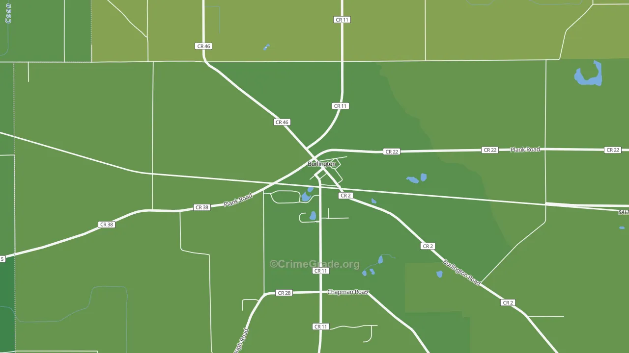 60109, IL Map of Vehicle Theft Rates
