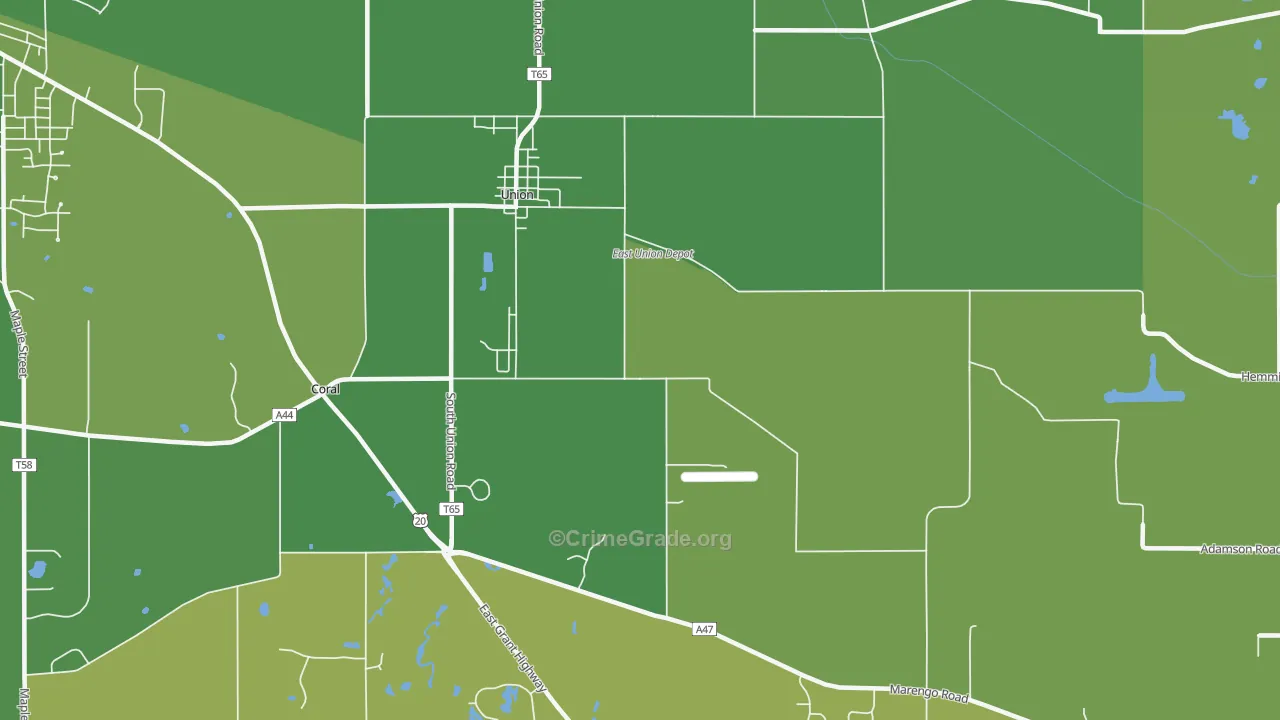 60180, IL Map of Vehicle Theft Rates