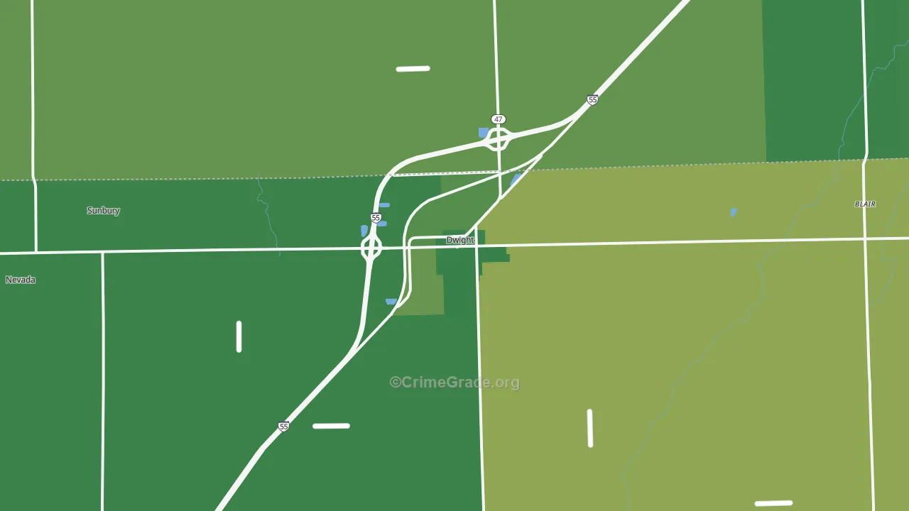 60420, IL Map of Vehicle Theft Rates