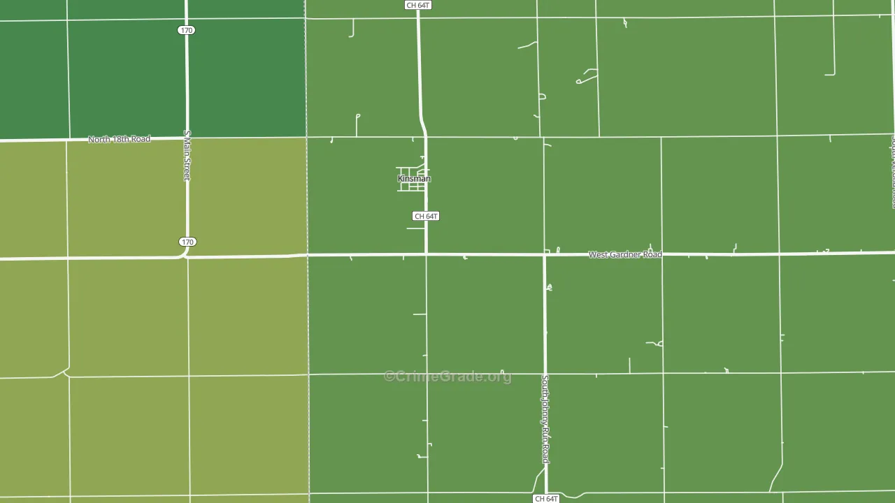60437, IL Map of Vehicle Theft Rates