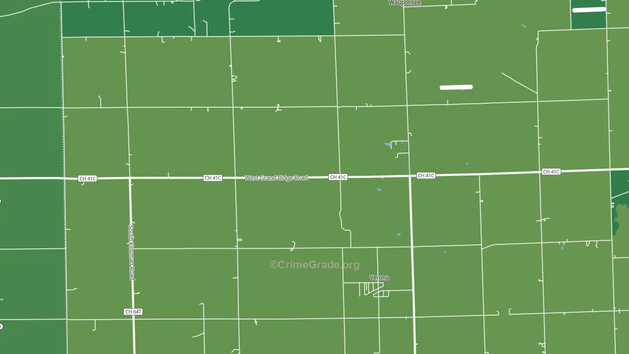 60479, IL Map of Vehicle Theft Rates