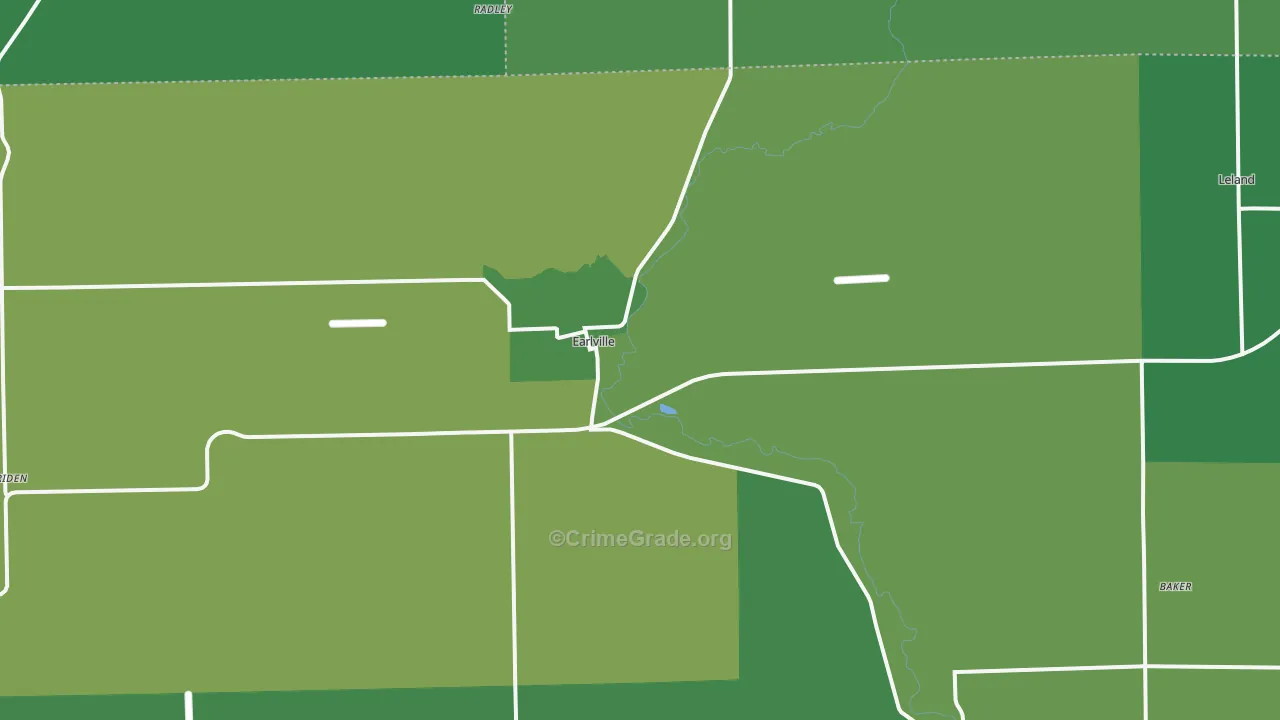 60518, IL Map of Vehicle Theft Rates