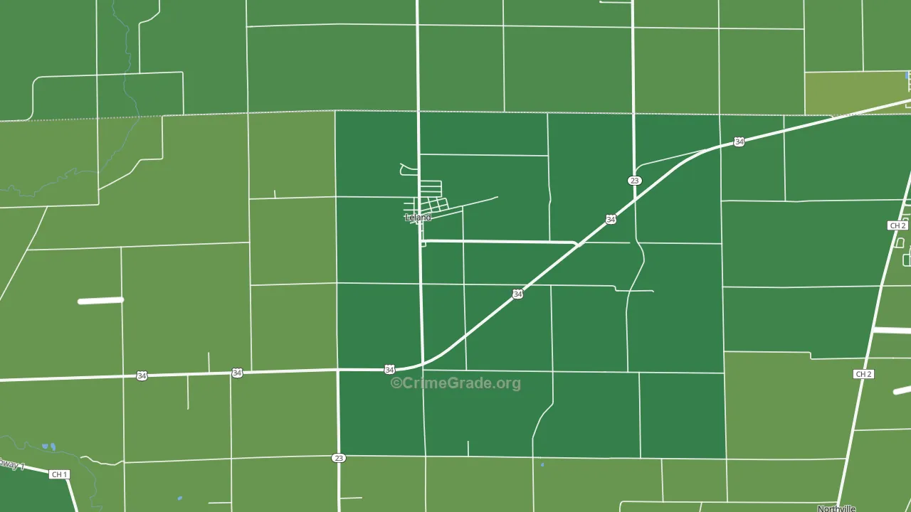 60531, IL Map of Vehicle Theft Rates
