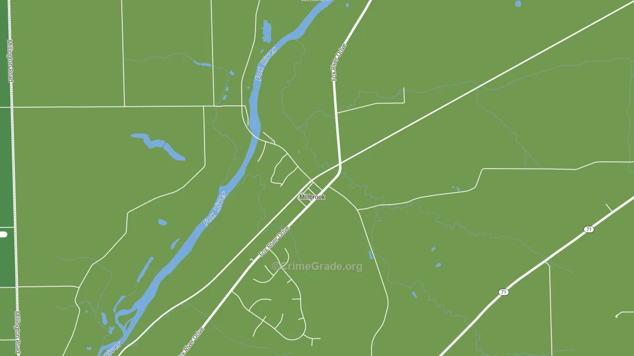 60536, IL Map of Vehicle Theft Rates