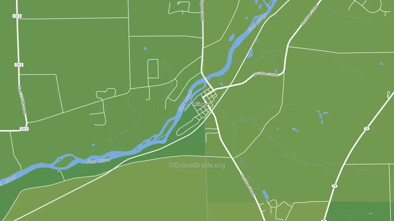 60537, IL Map of Vehicle Theft Rates