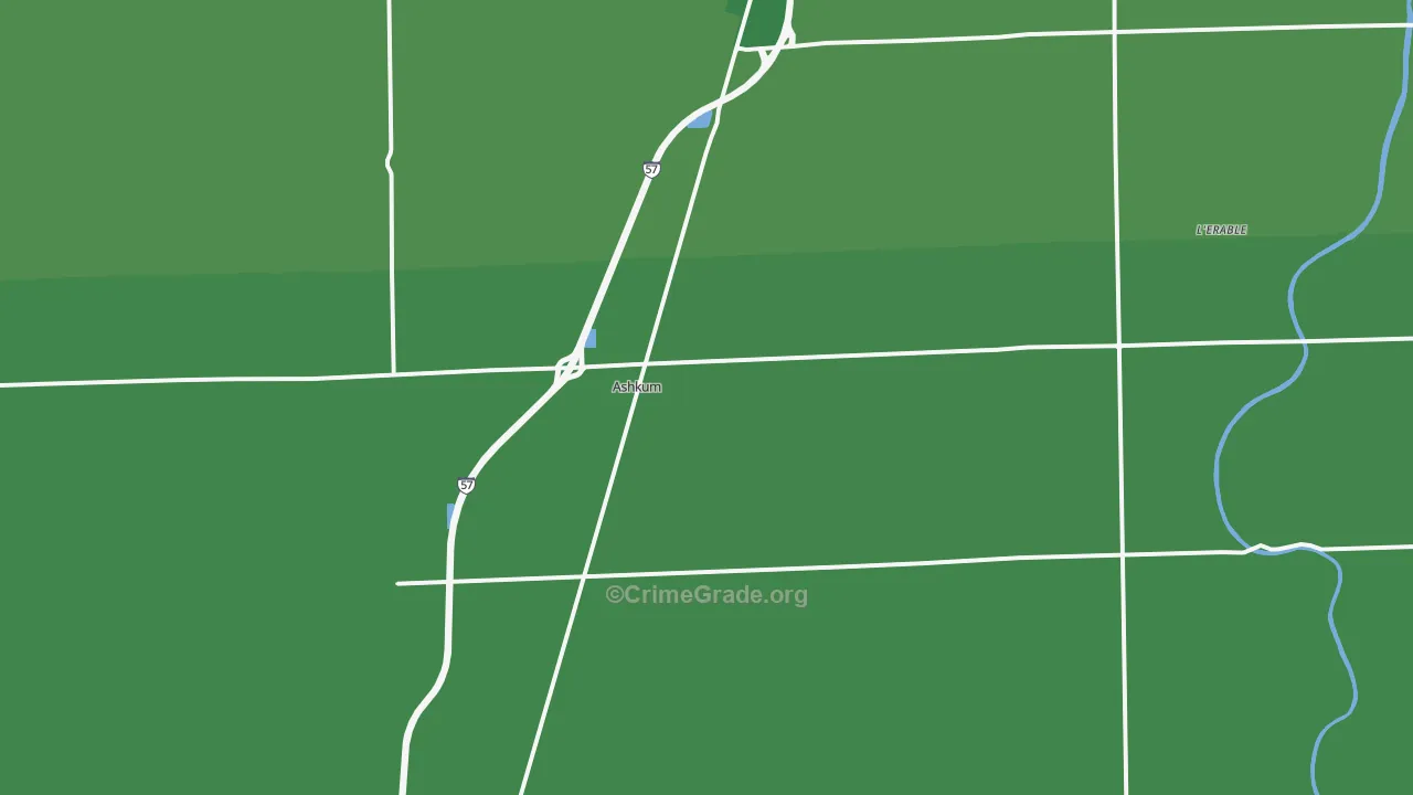 60911, IL Map of Vehicle Theft Rates