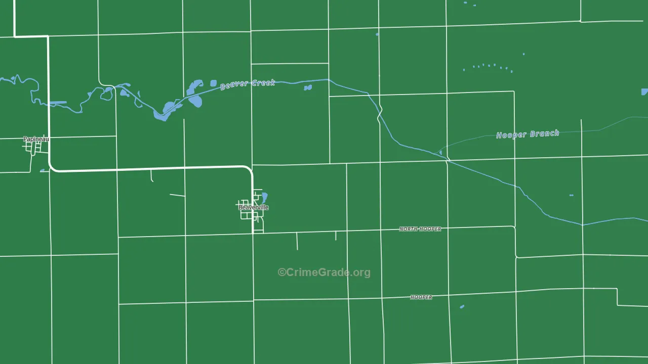 60912, IL Map of Vehicle Theft Rates