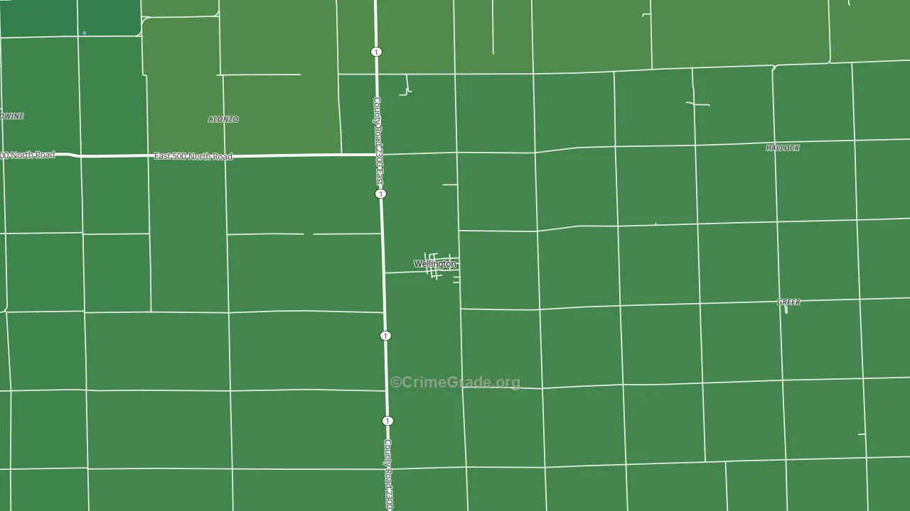 60973, IL Map of Vehicle Theft Rates