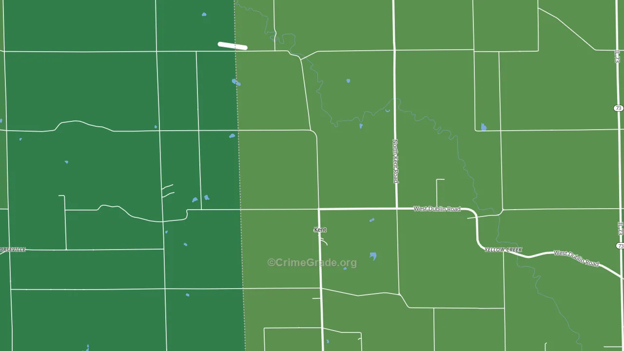61044, IL Map of Vehicle Theft Rates