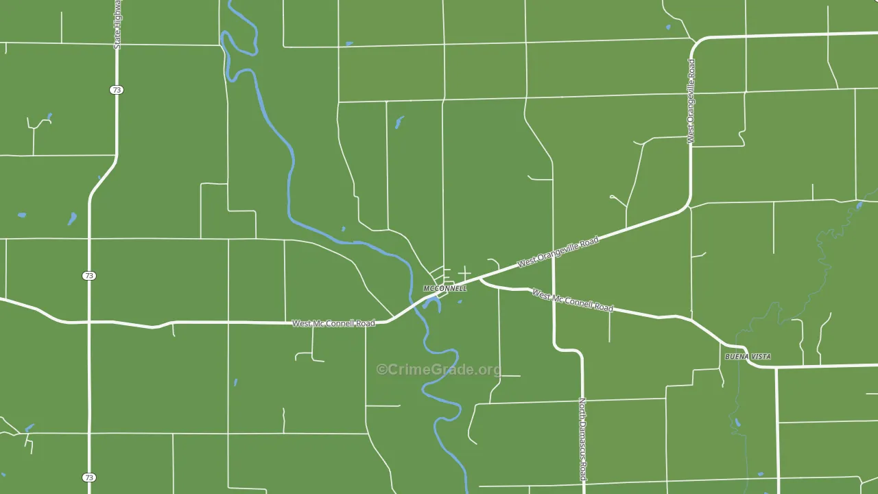 61050, IL Map of Vehicle Theft Rates