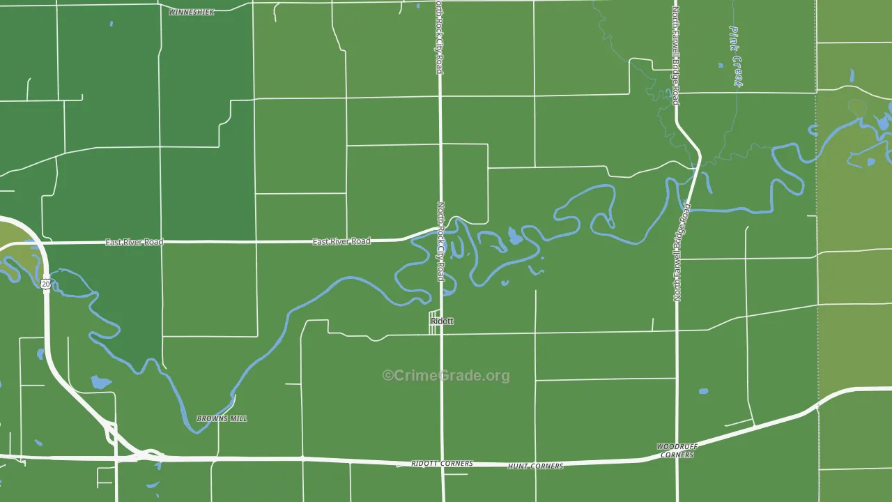 61067, IL Map of Vehicle Theft Rates