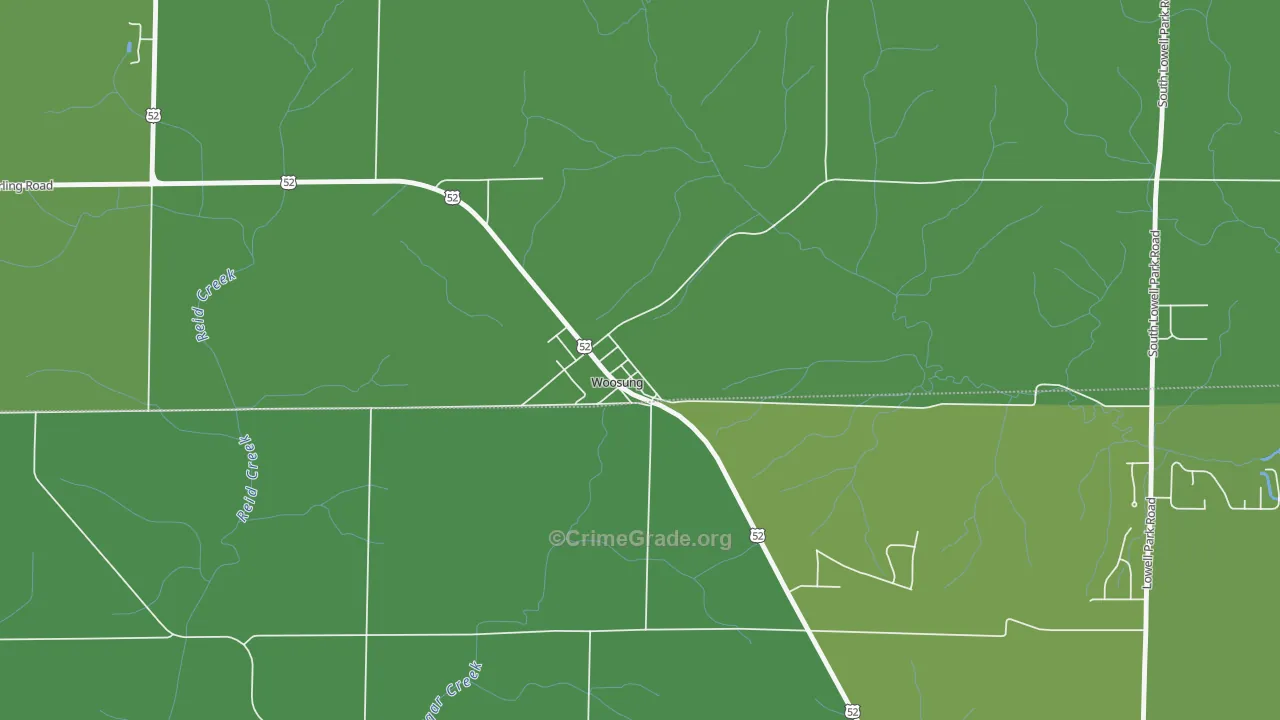 61091, IL Map of Vehicle Theft Rates