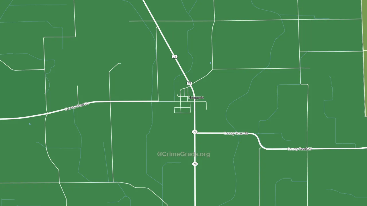 61258, IL Map of Vehicle Theft Rates