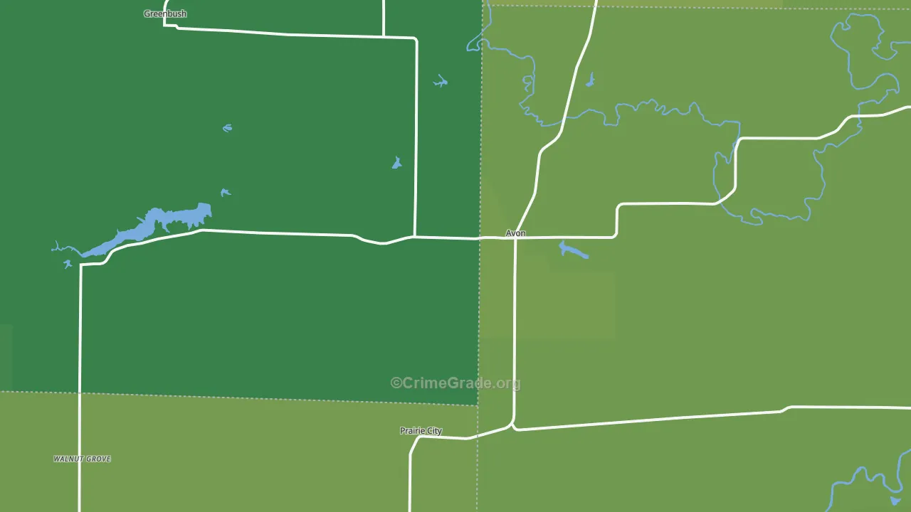 61415, IL Map of Vehicle Theft Rates
