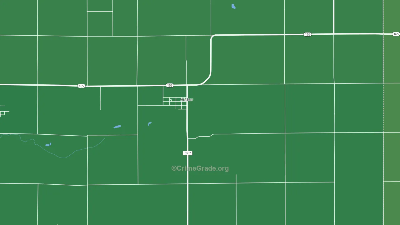 61720, IL Map of Vehicle Theft Rates