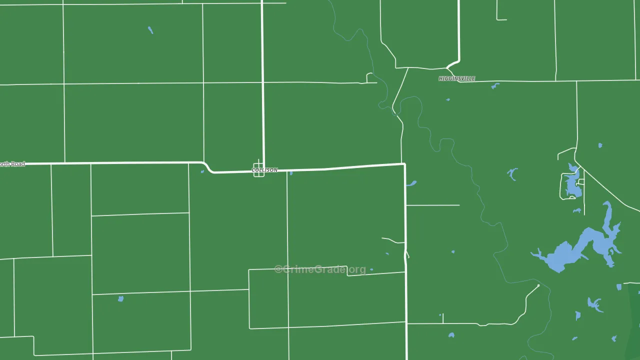 61831, IL Map of Vehicle Theft Rates