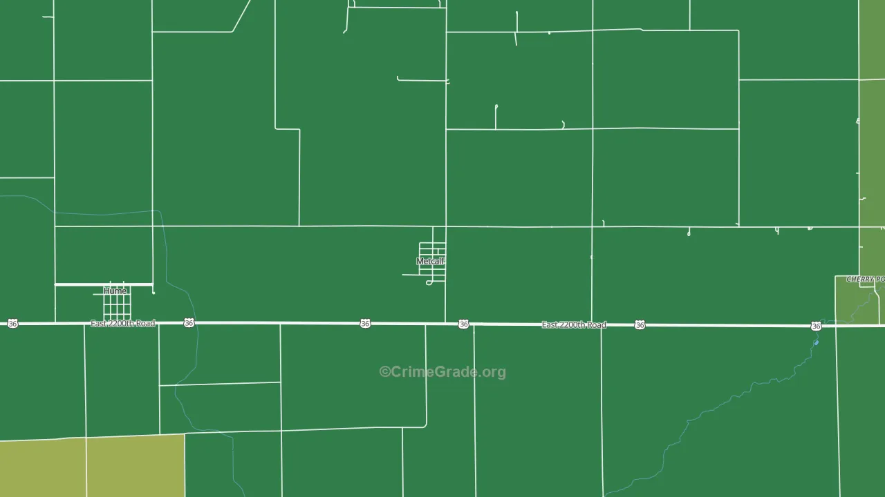 61940, IL Map of Vehicle Theft Rates