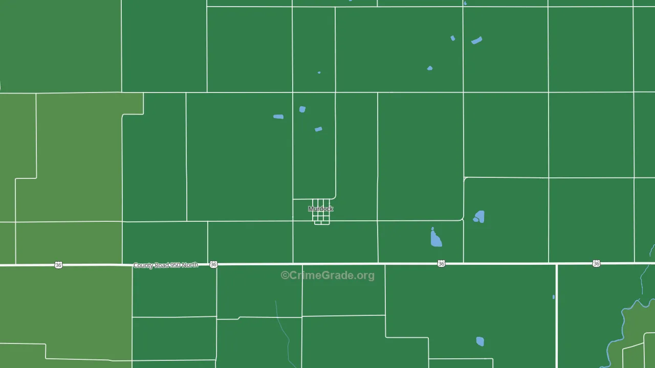 61941, IL Map of Vehicle Theft Rates