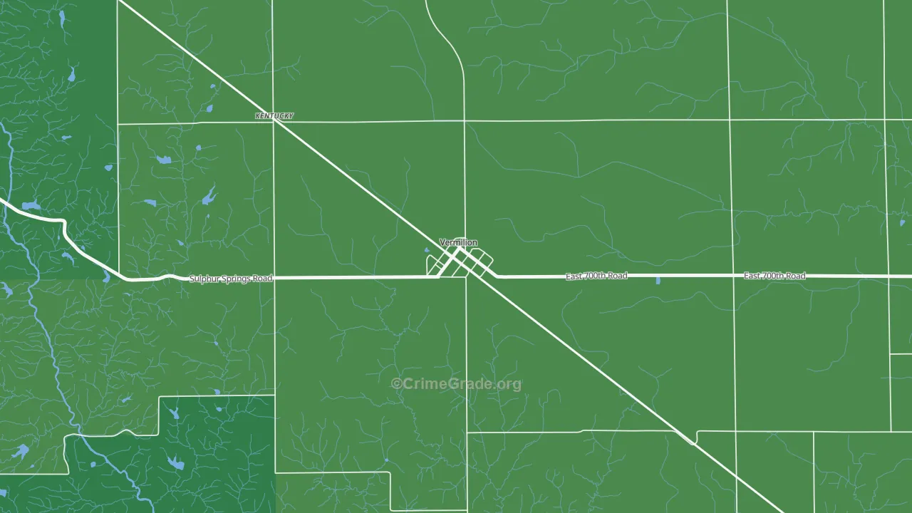 61955, IL Map of Vehicle Theft Rates