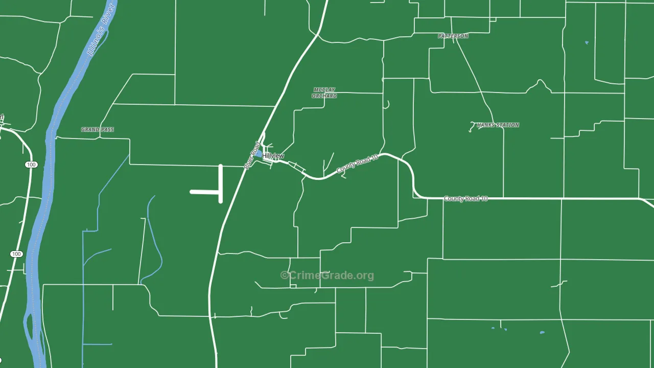 62050, IL Map of Vehicle Theft Rates