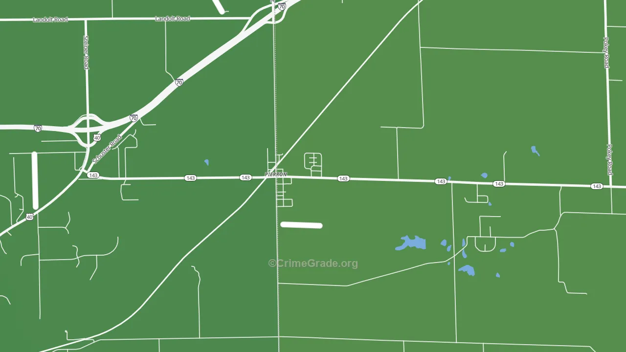 62273, IL Map of Vehicle Theft Rates