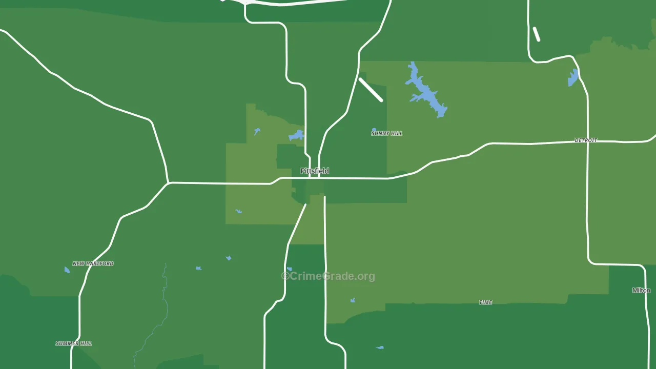 62363, IL Map of Vehicle Theft Rates