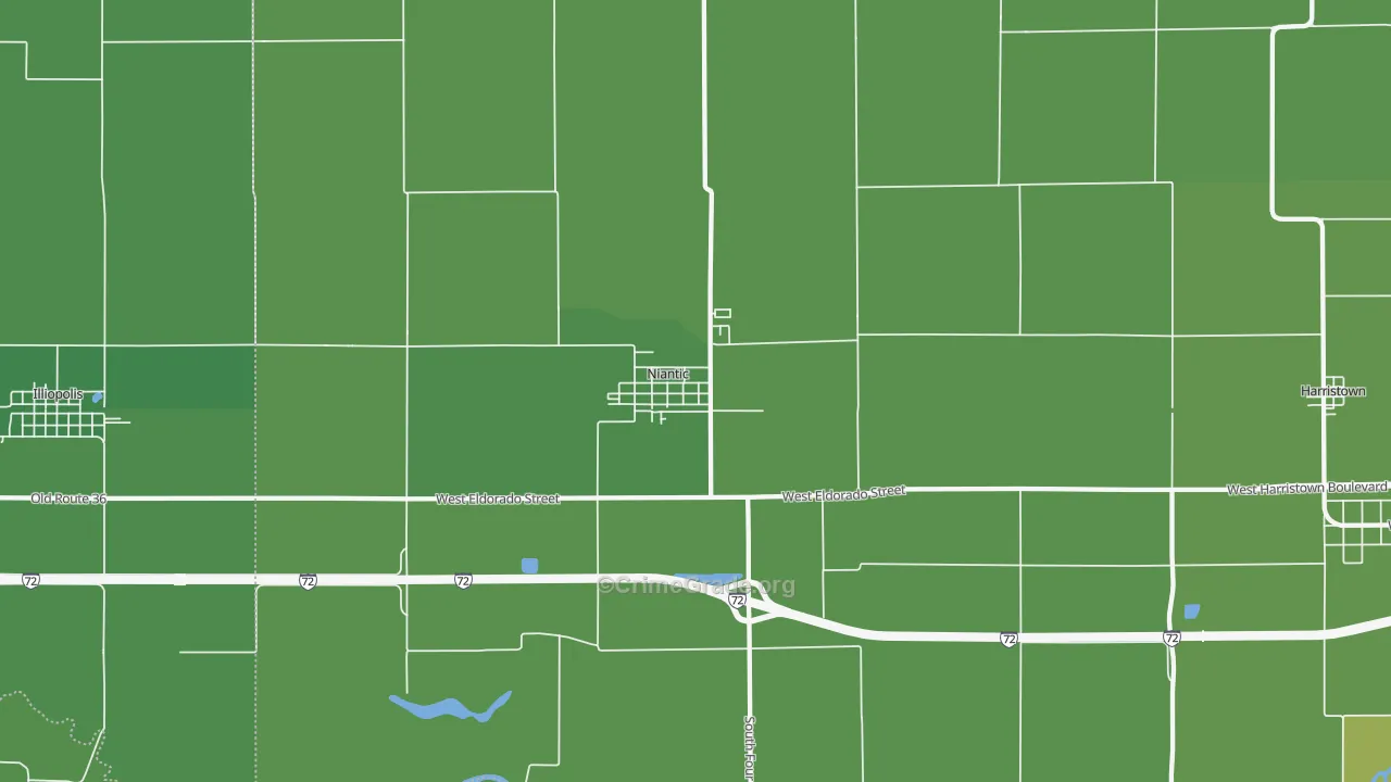 62551, IL Map of Vehicle Theft Rates