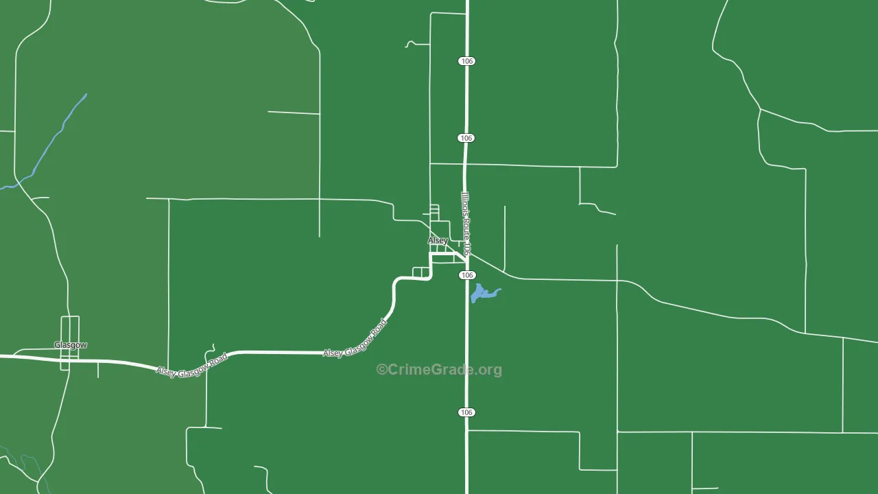 62610, IL Map of Vehicle Theft Rates