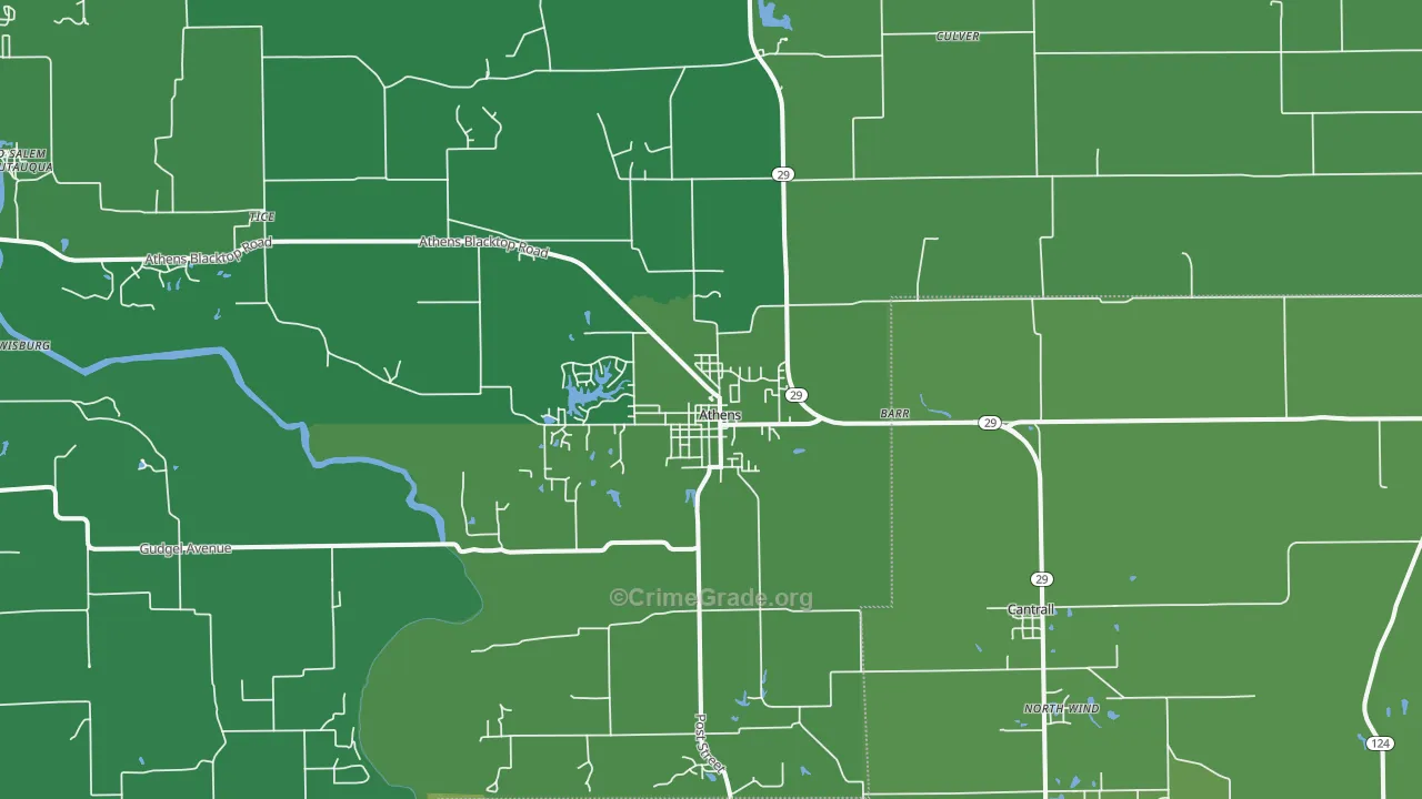 62613, IL Map of Vehicle Theft Rates