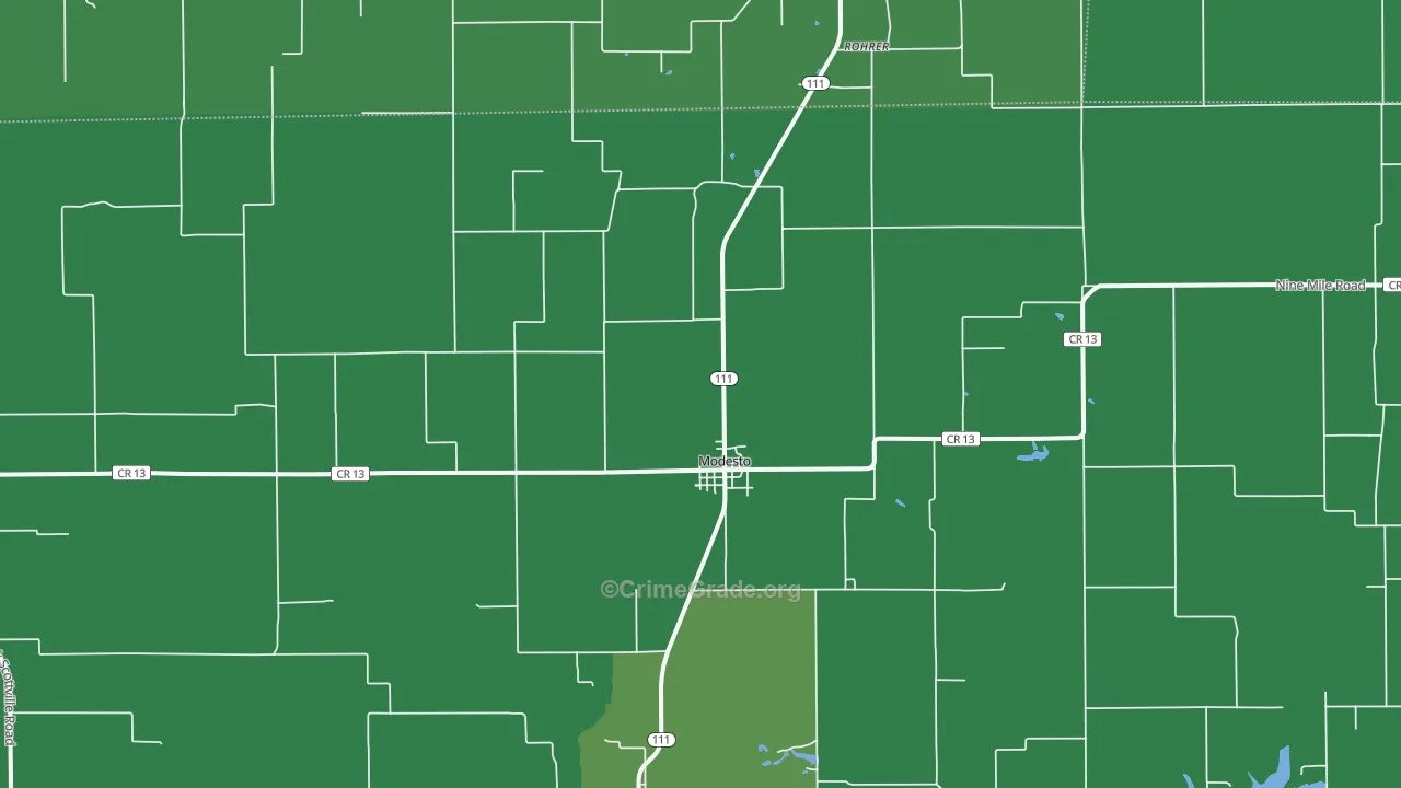 62667, IL Map of Vehicle Theft Rates