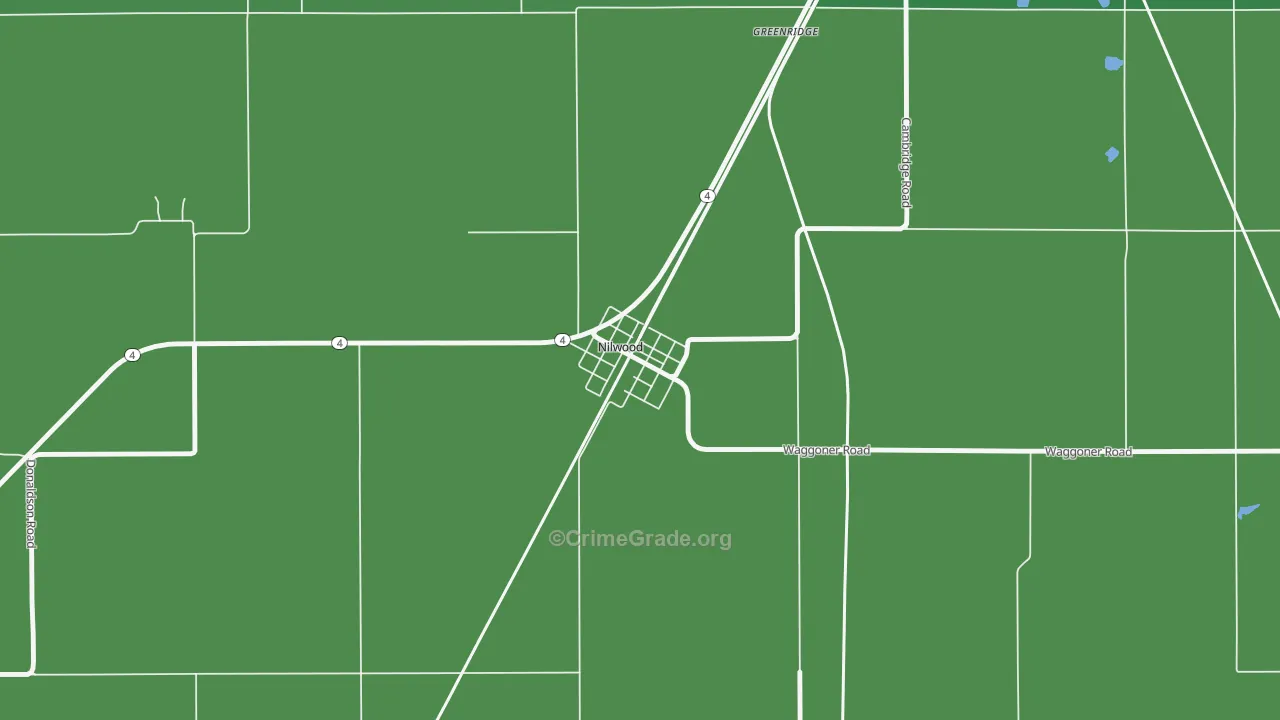62672, IL Map of Vehicle Theft Rates