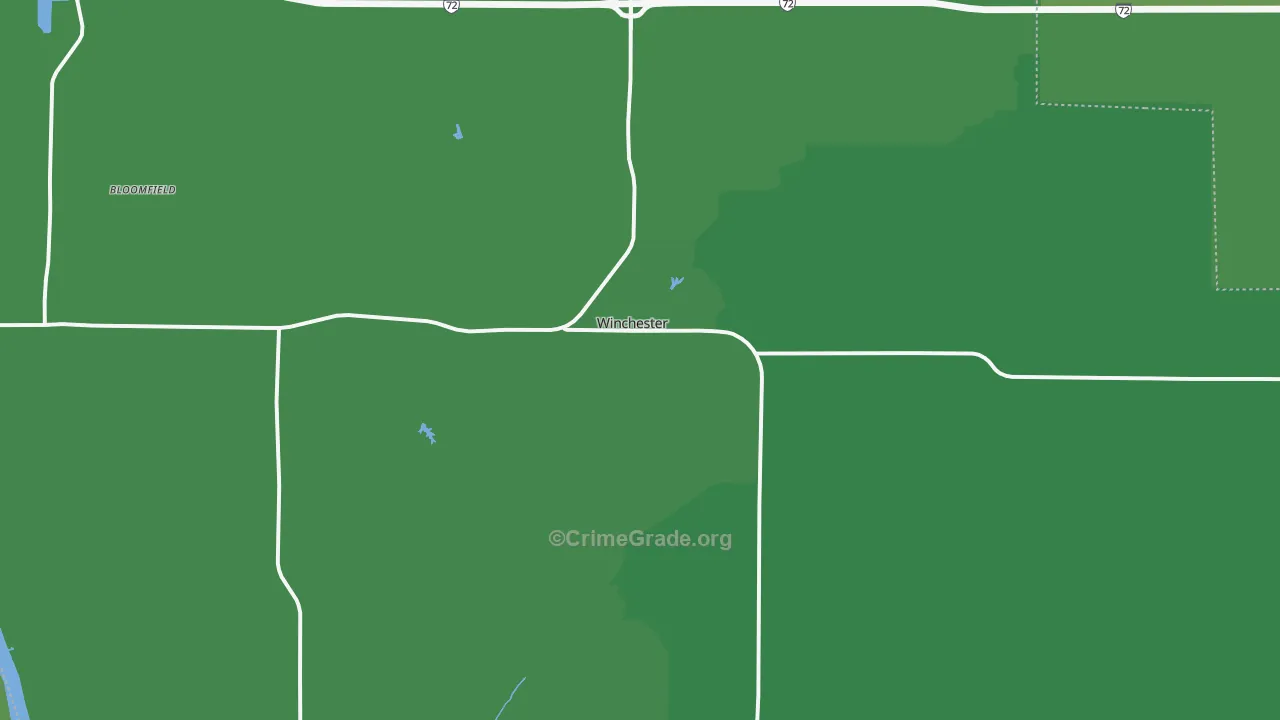 62694, IL Map of Vehicle Theft Rates