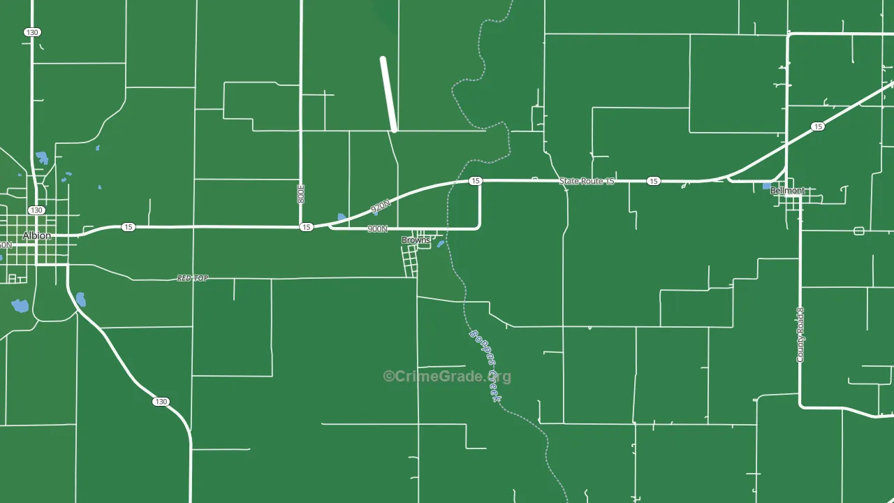 62818, IL Map of Vehicle Theft Rates