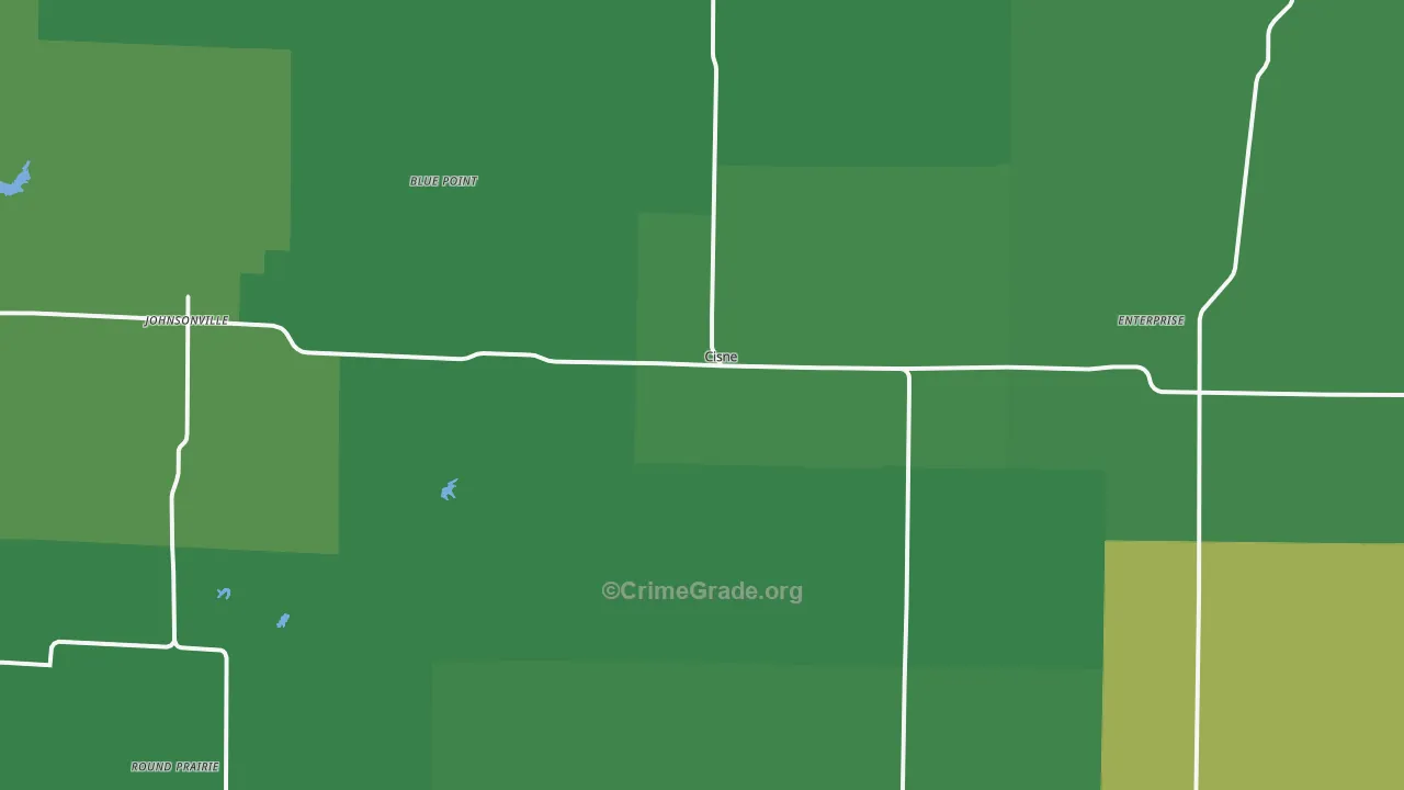 62823, IL Map of Vehicle Theft Rates