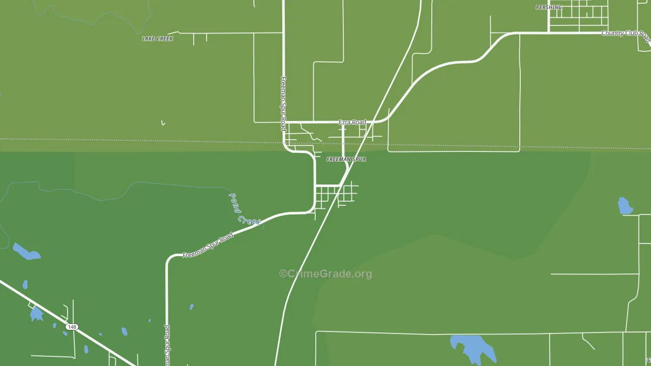 62841, IL Map of Vehicle Theft Rates
