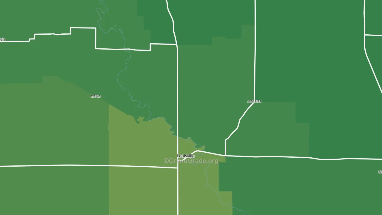 62858, IL Map of Vehicle Theft Rates