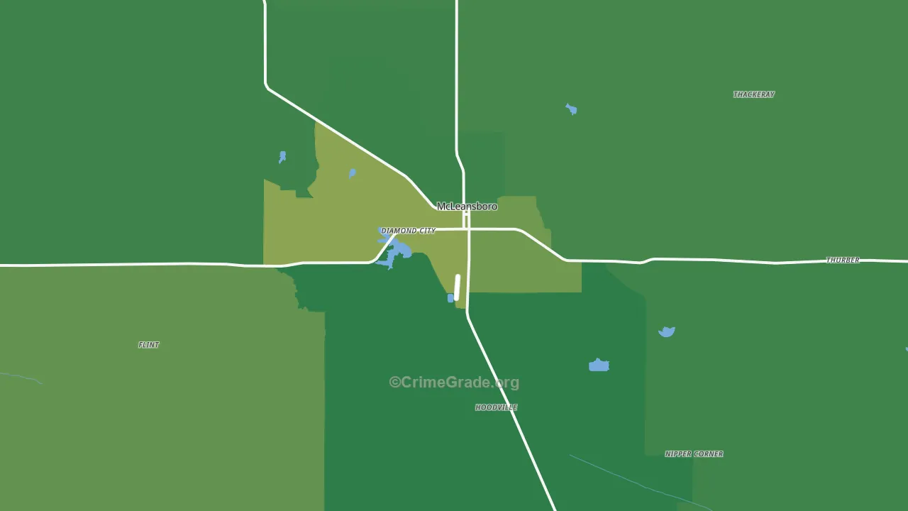 62859, IL Map of Vehicle Theft Rates