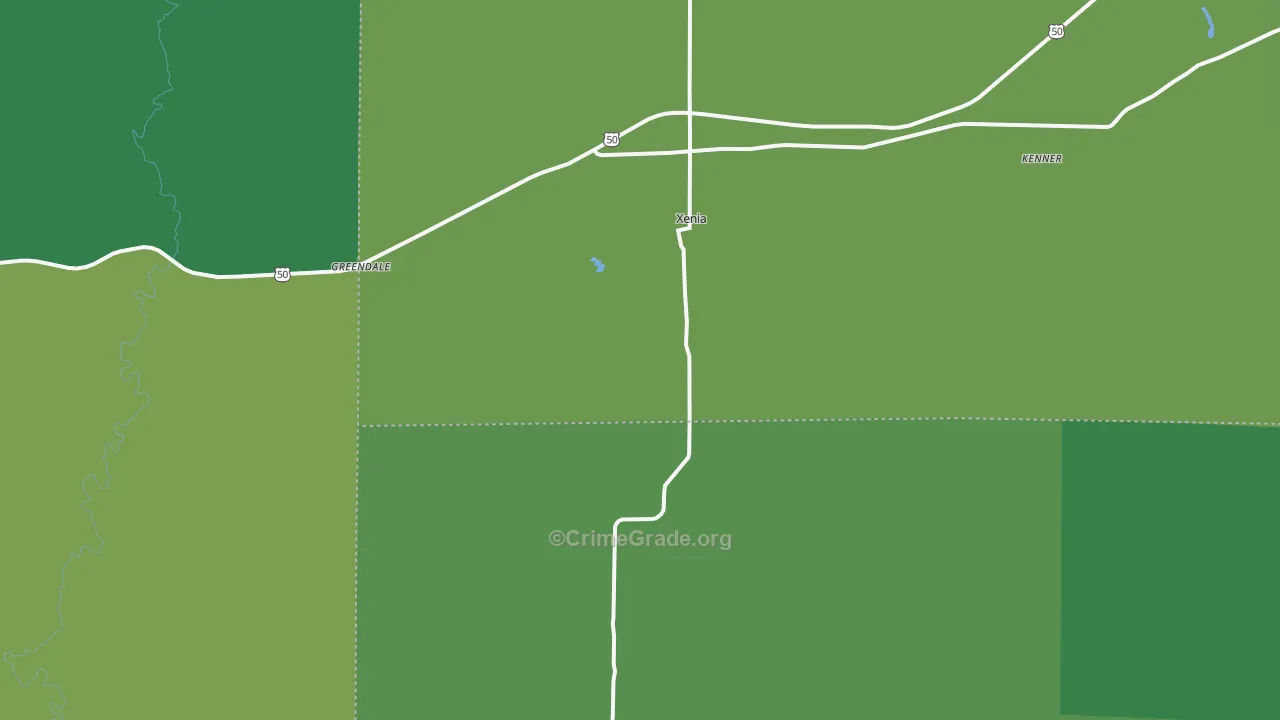 62899, IL Map of Vehicle Theft Rates