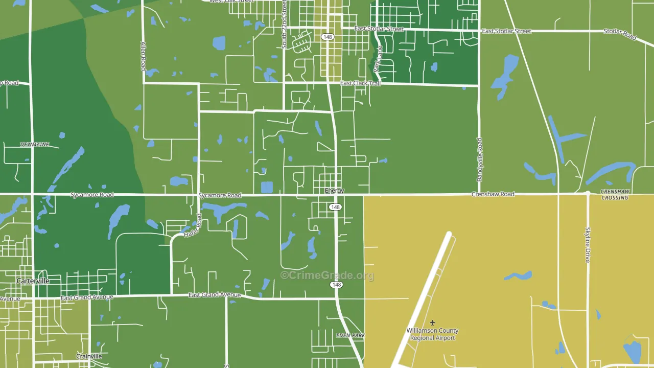 62933, IL Map of Vehicle Theft Rates