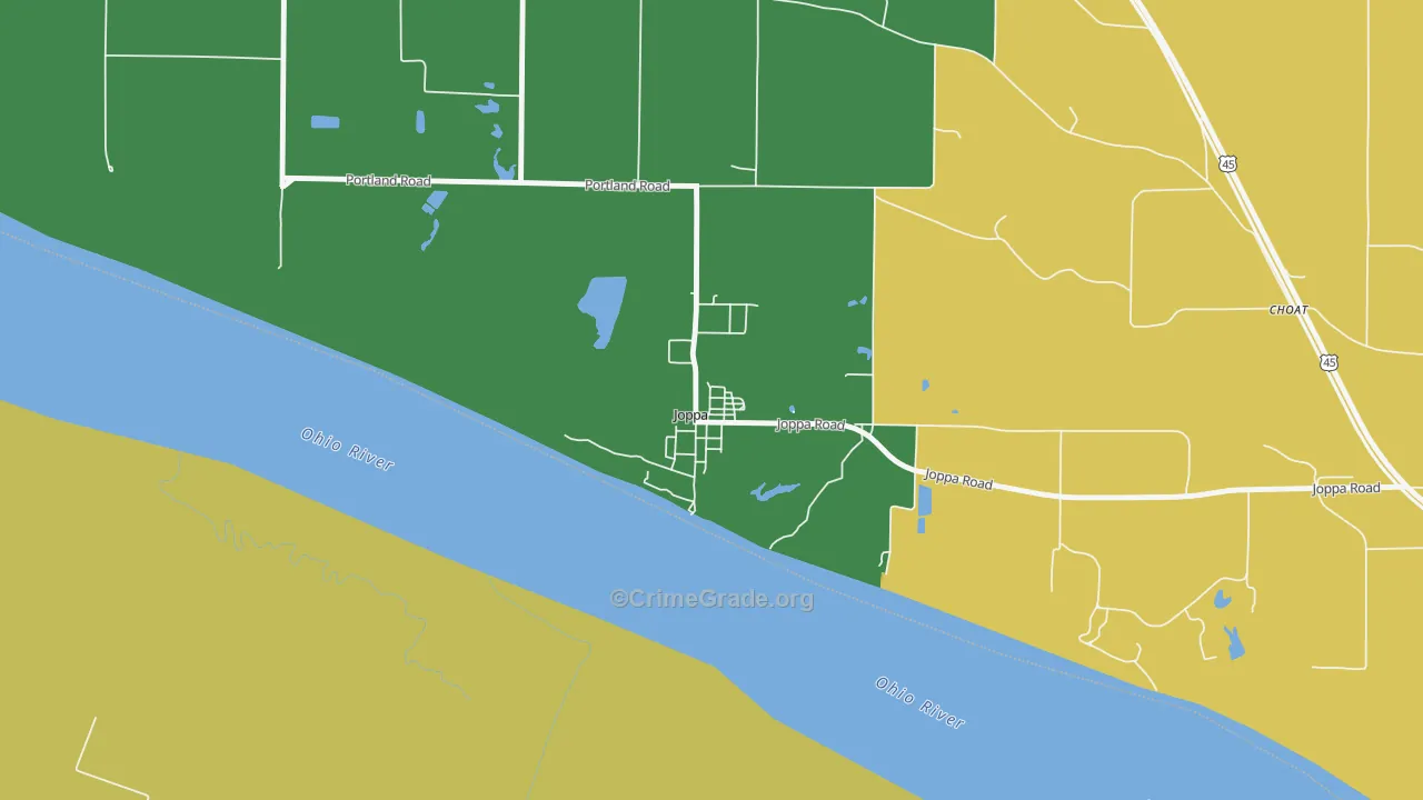 62953, IL Map of Vehicle Theft Rates