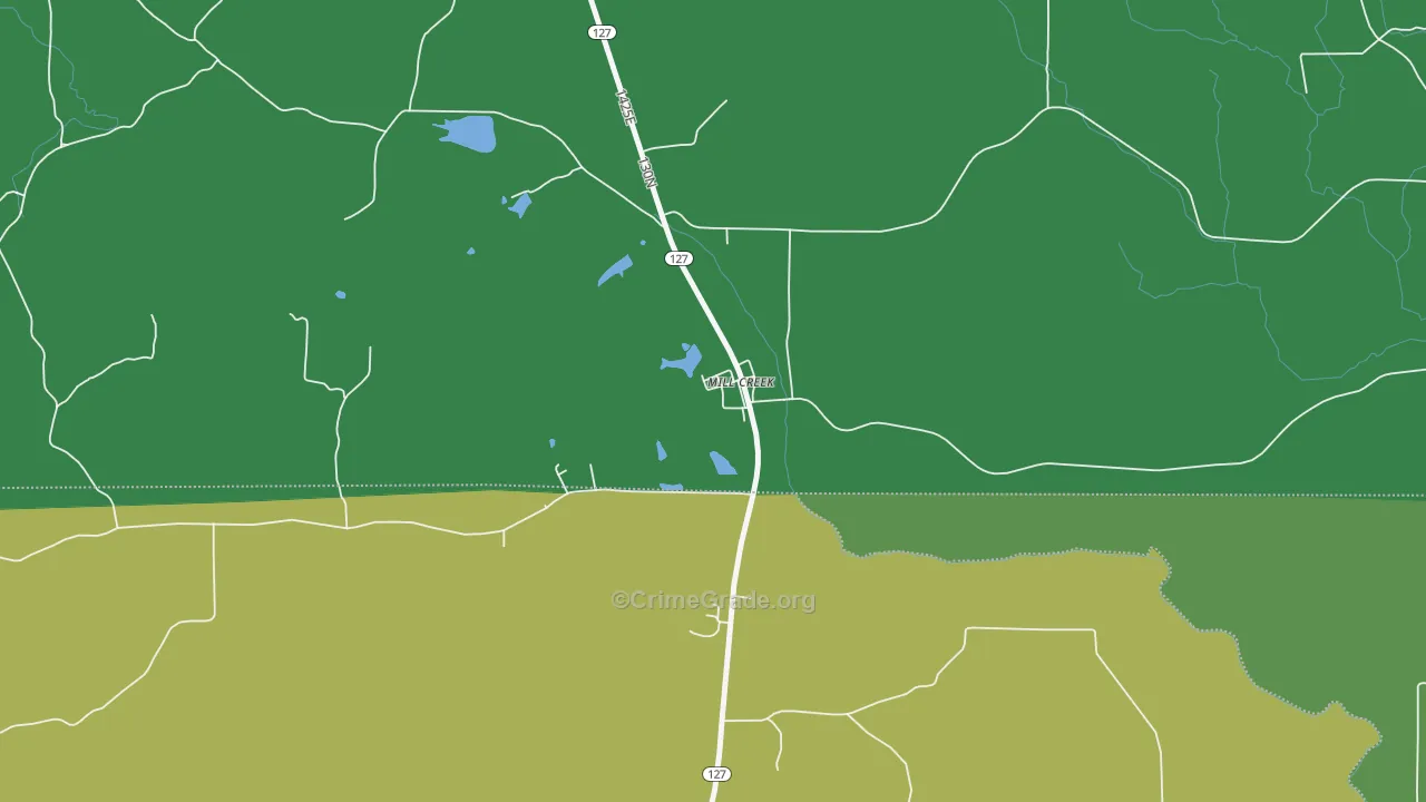 62961, IL Map of Vehicle Theft Rates