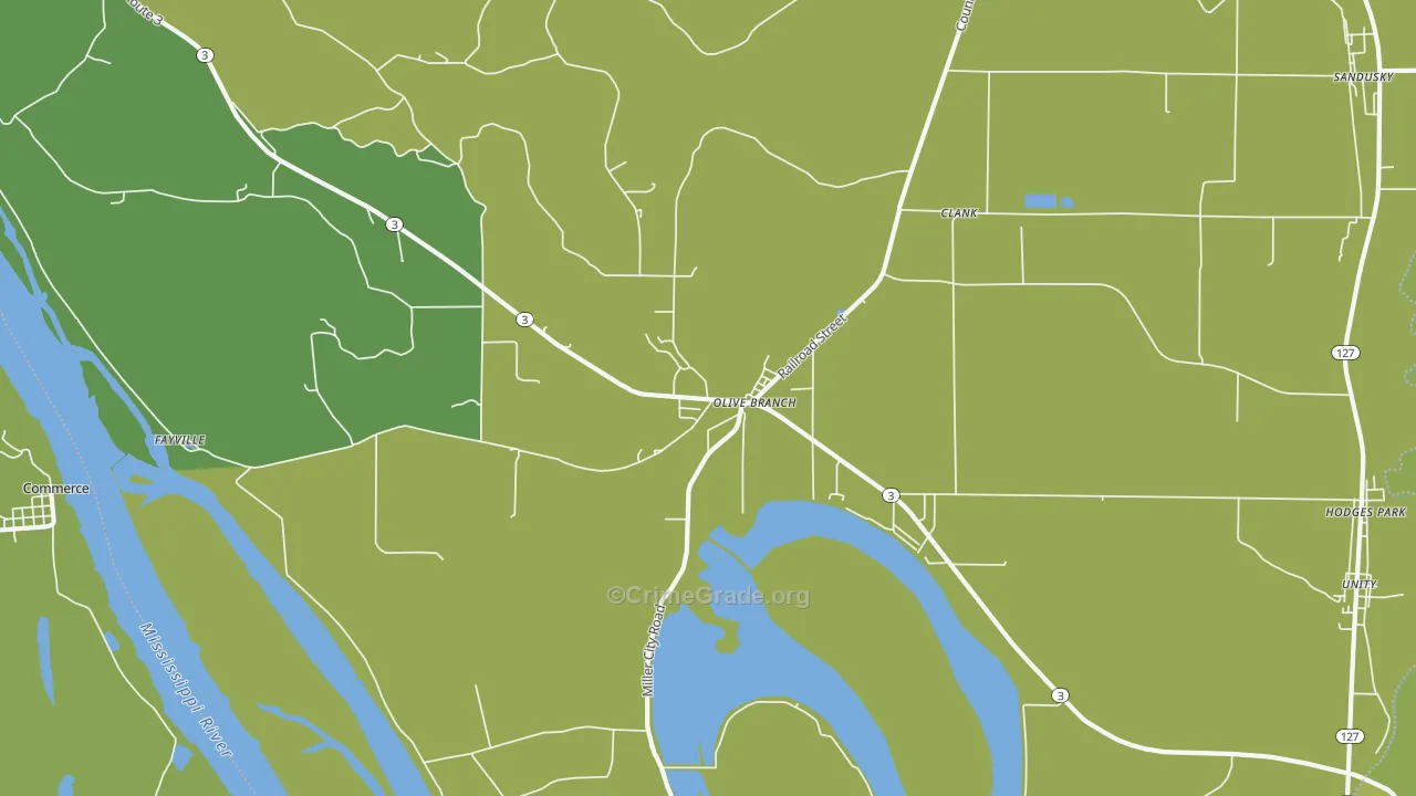 62969, IL Map of Vehicle Theft Rates
