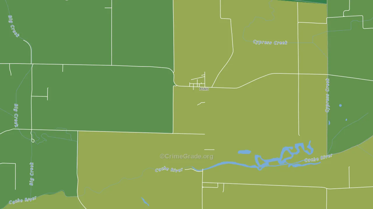 62973, IL Map of Vehicle Theft Rates