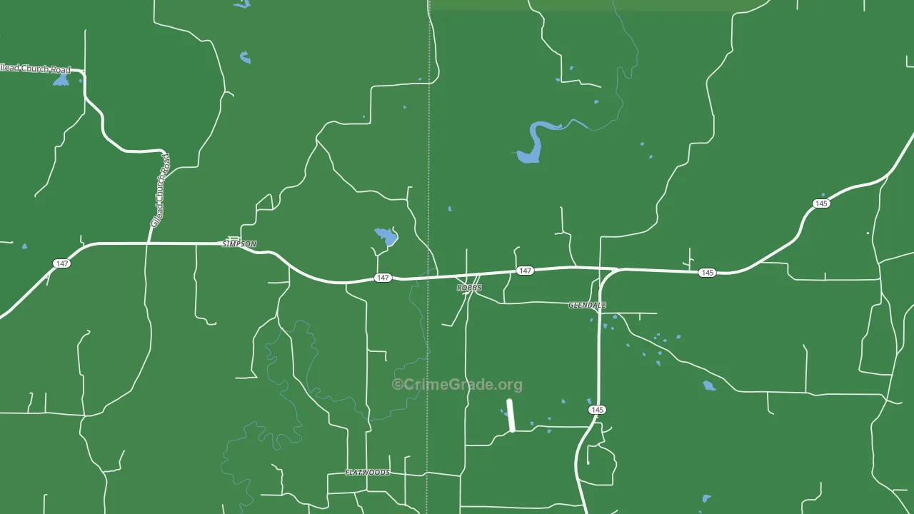 62985, IL Map of Vehicle Theft Rates