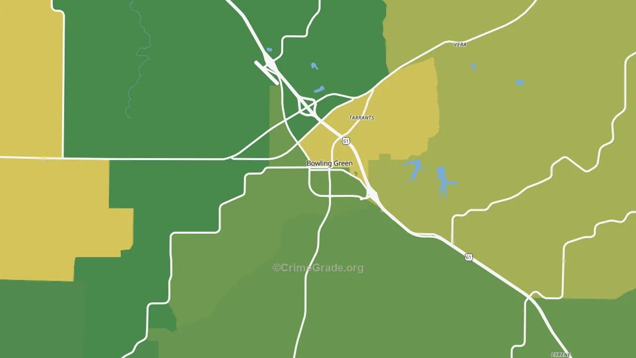 63334, MO Map of Vehicle Theft Rates