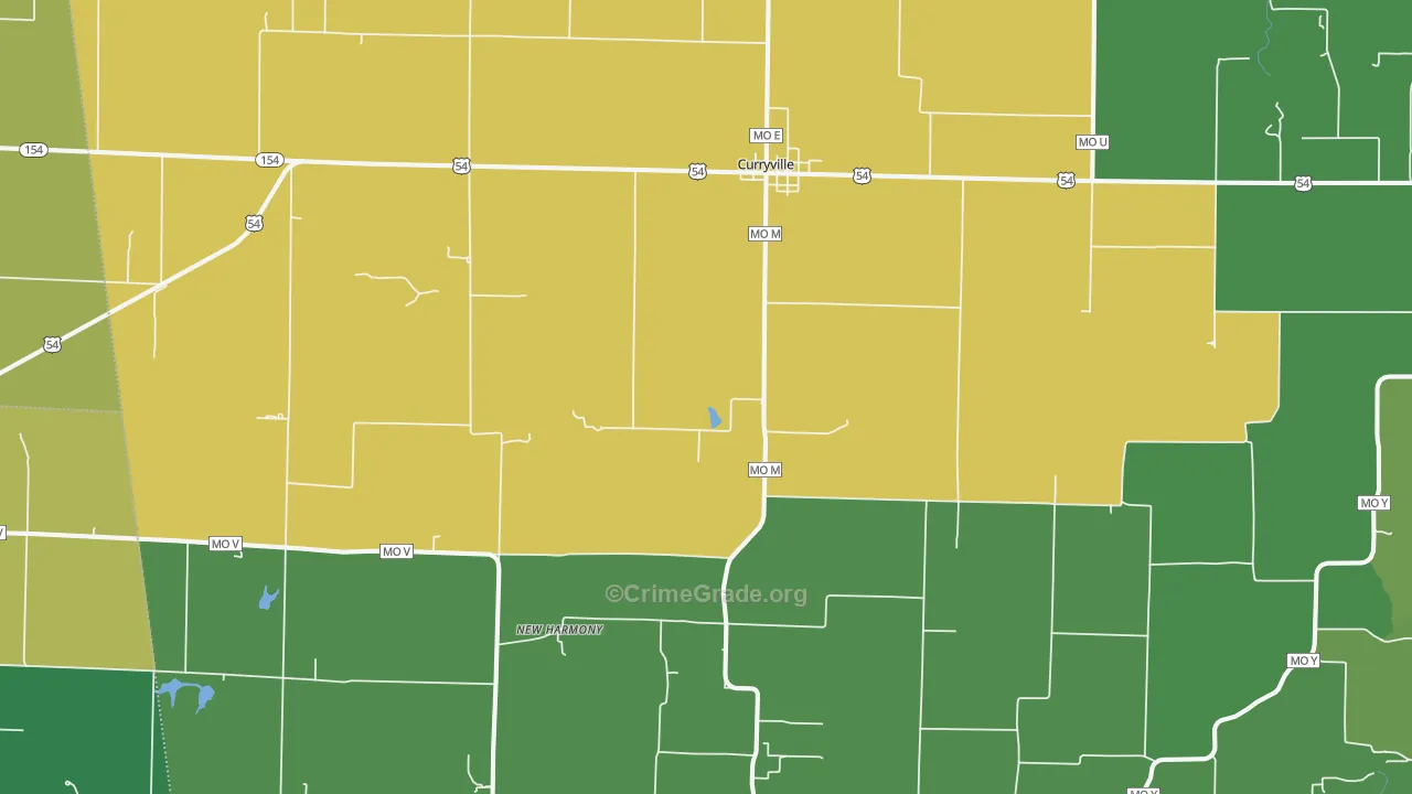 63339, MO Map of Vehicle Theft Rates