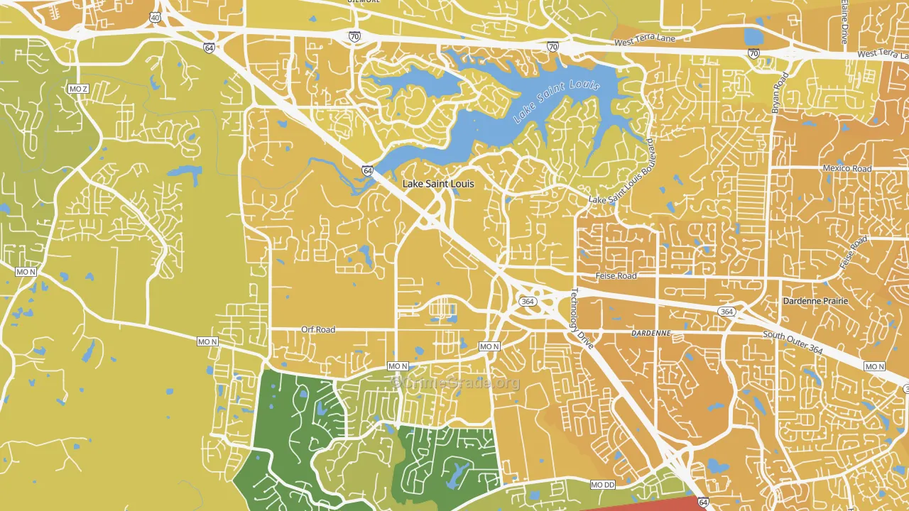 63367, MO Map of Vehicle Theft Rates